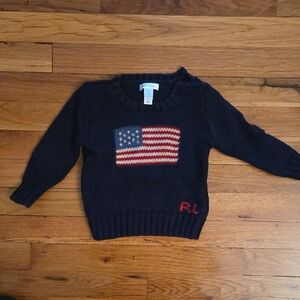 Ralph Lauren Dark Blue Knit Sweater